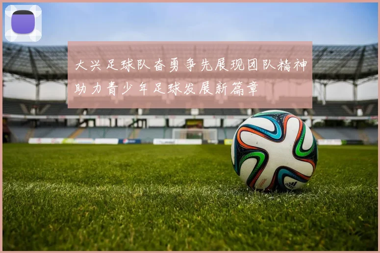 大兴足球队奋勇争先展现团队精神助力青少年足球发展新篇章